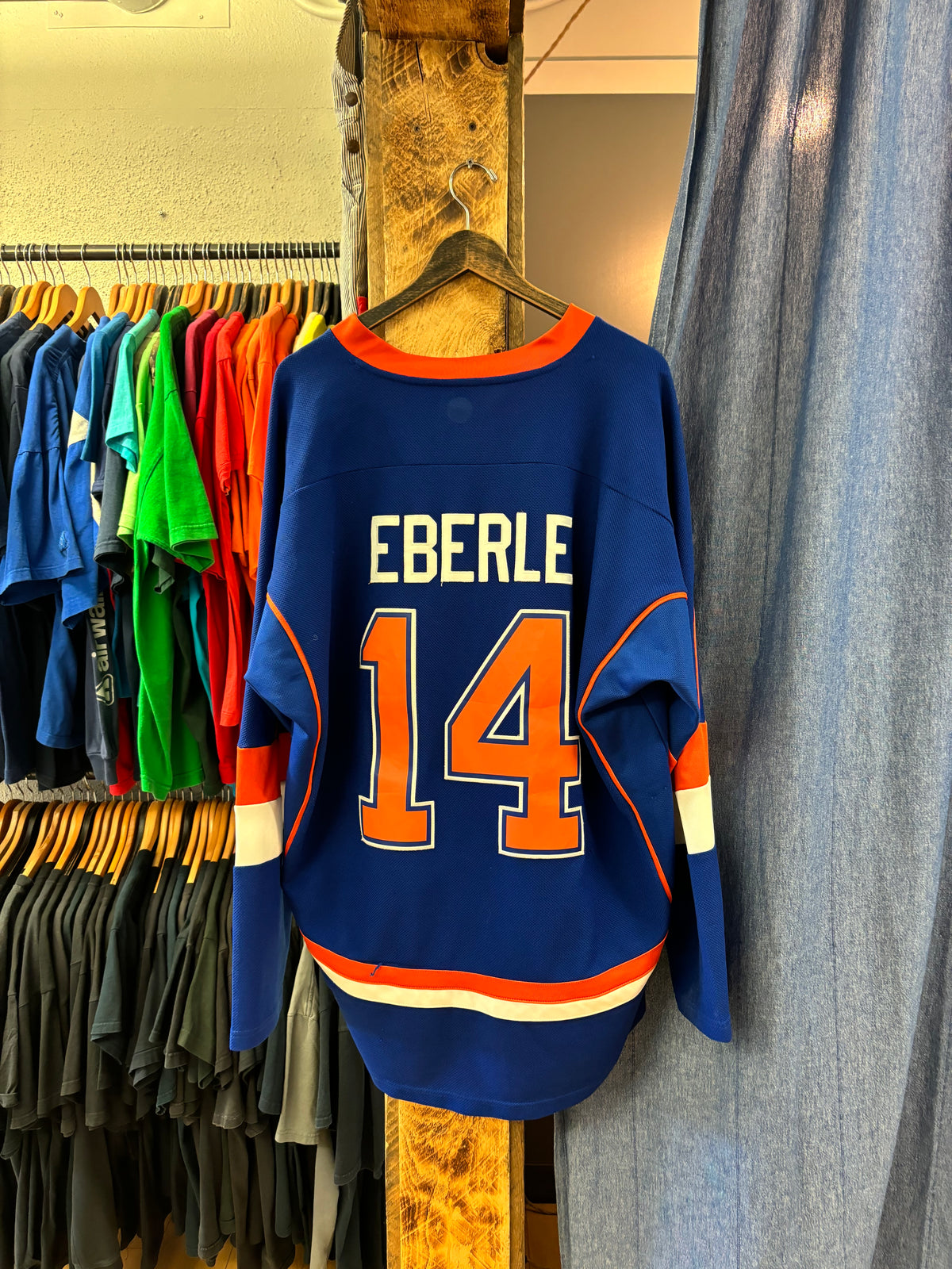 Vintage Edmonton Oilers Eberle Jersey - L/XL