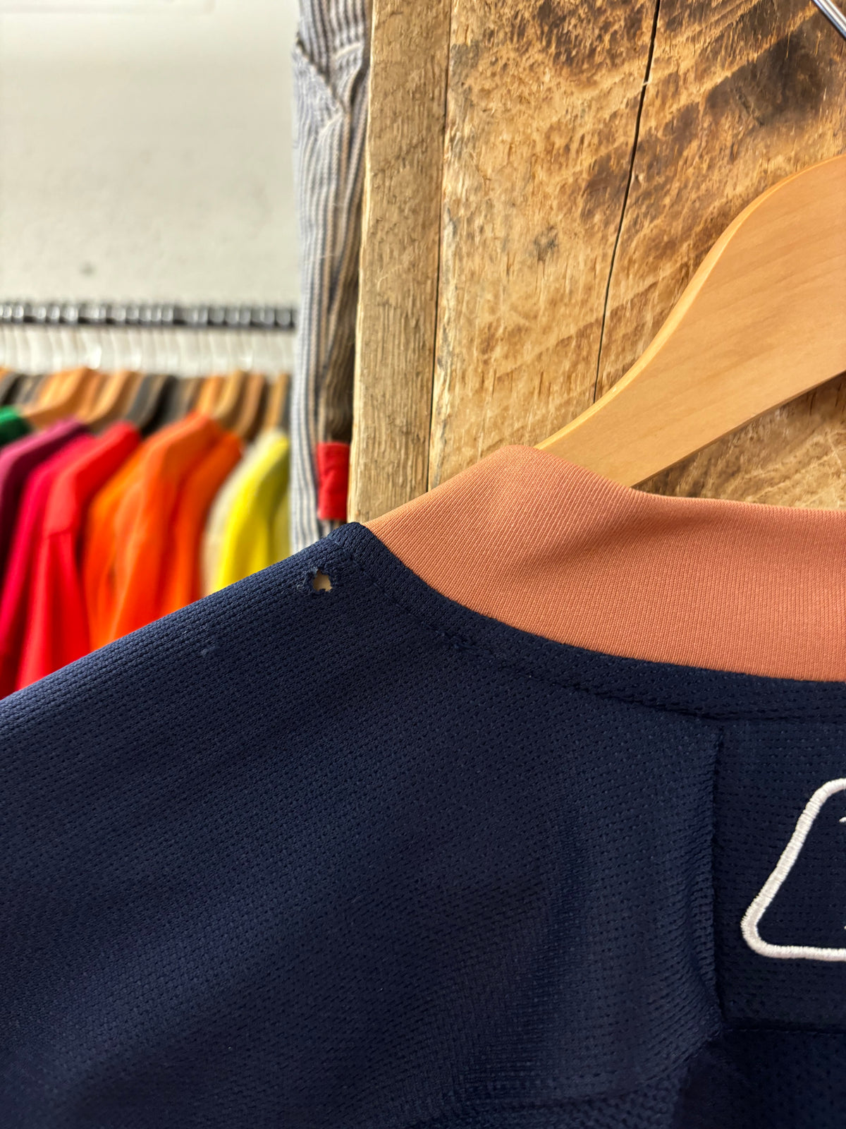 Vintage Edmonton Oilers Navy Jersey - L