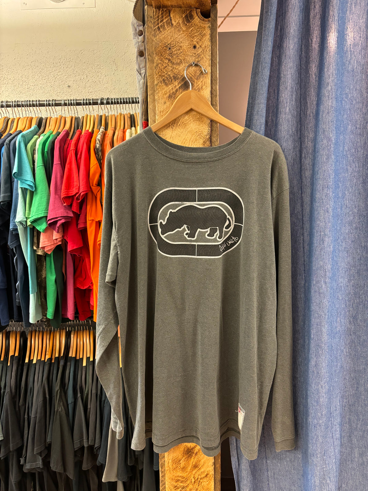 Ecko Untld Grey Longsleeve T-shirt - XXL