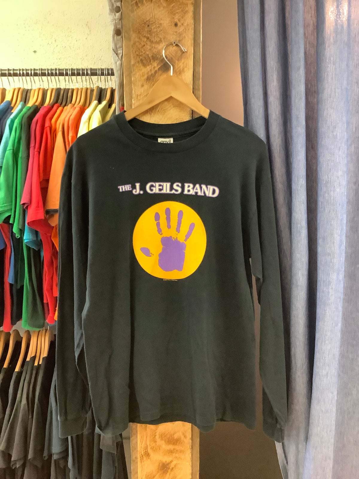 Vintage anvil black Longsleeve - L