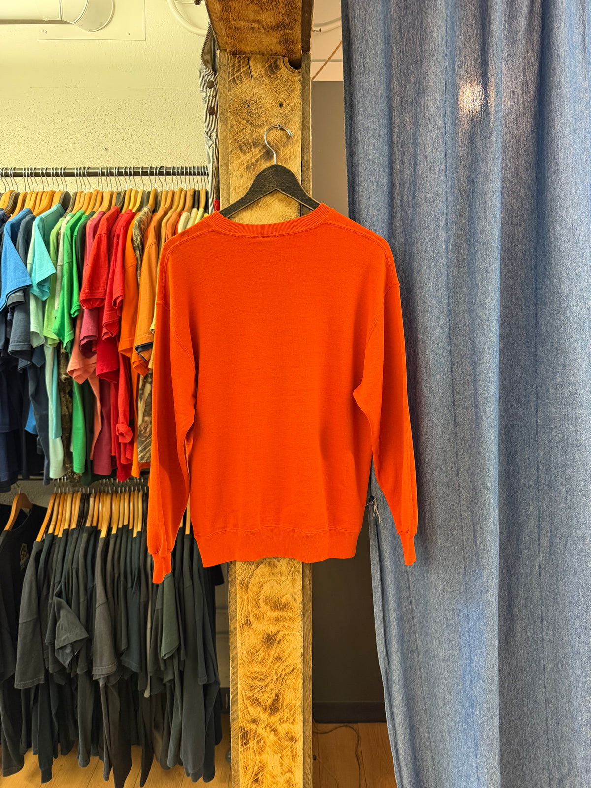 Vintage auburn graphic orange sweatshirt - XL