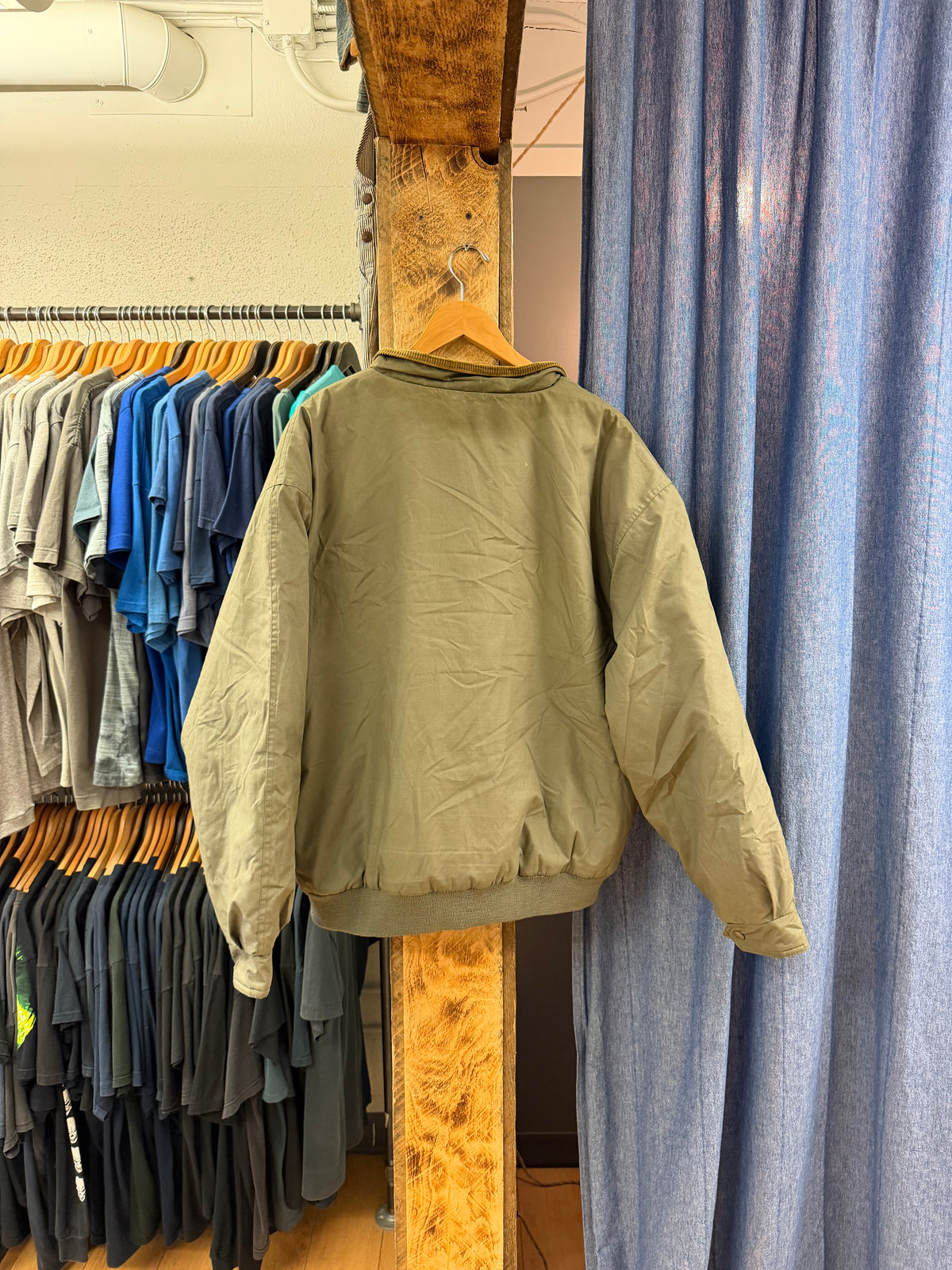 Vintage moores green jacket- XXL