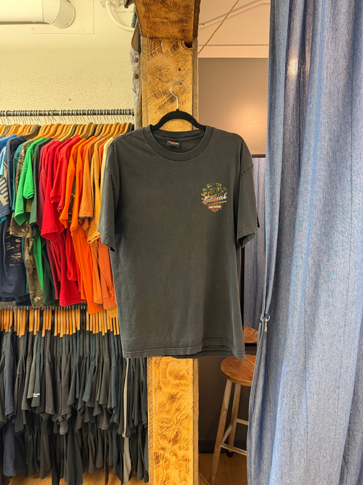 Vintage Harley Davidson Hawaii graphic black t-shirt - XL