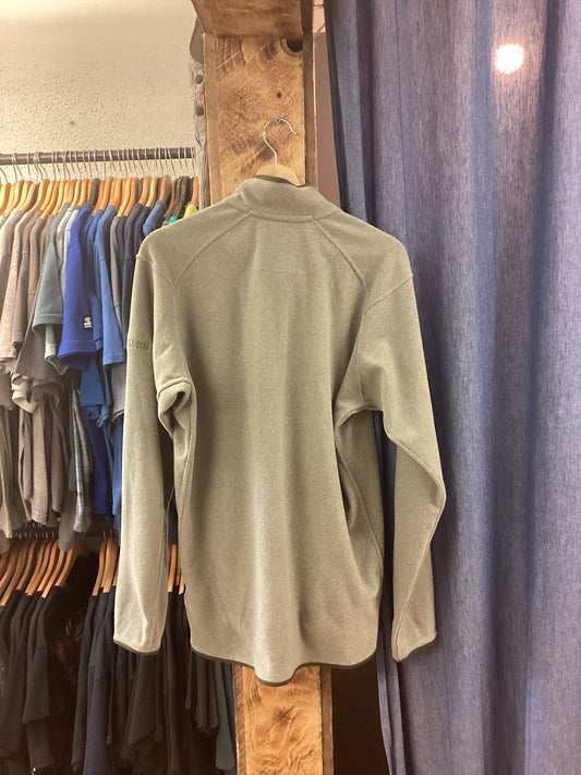 Arc’teryx faded green fleece sweater - l