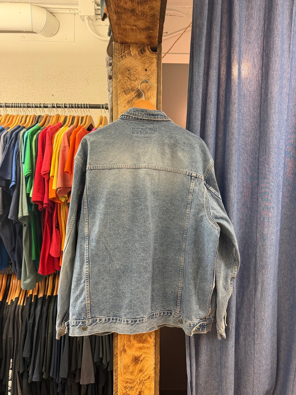 Vintage roots denim jacket - XL