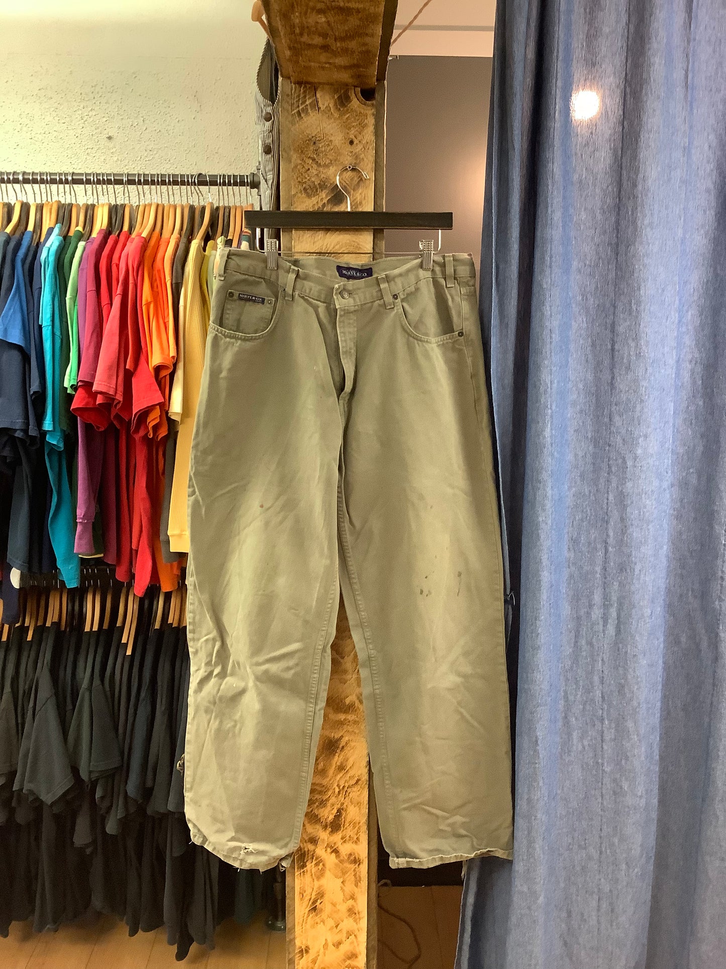 Vintage Maryk & Co Olive Pants - 38x34