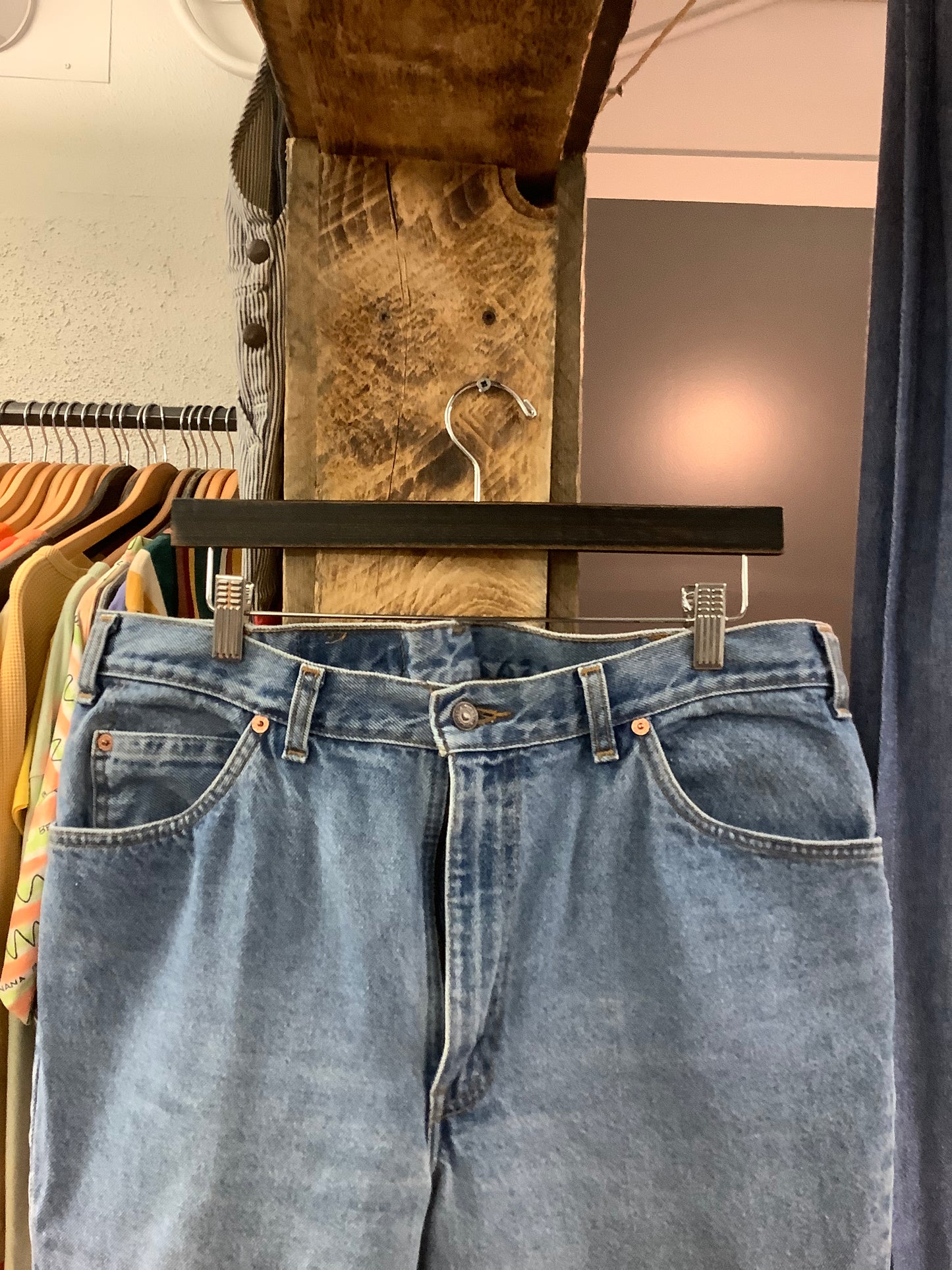 Vintage Levi Strauss Blue Denim Pants - 38x32