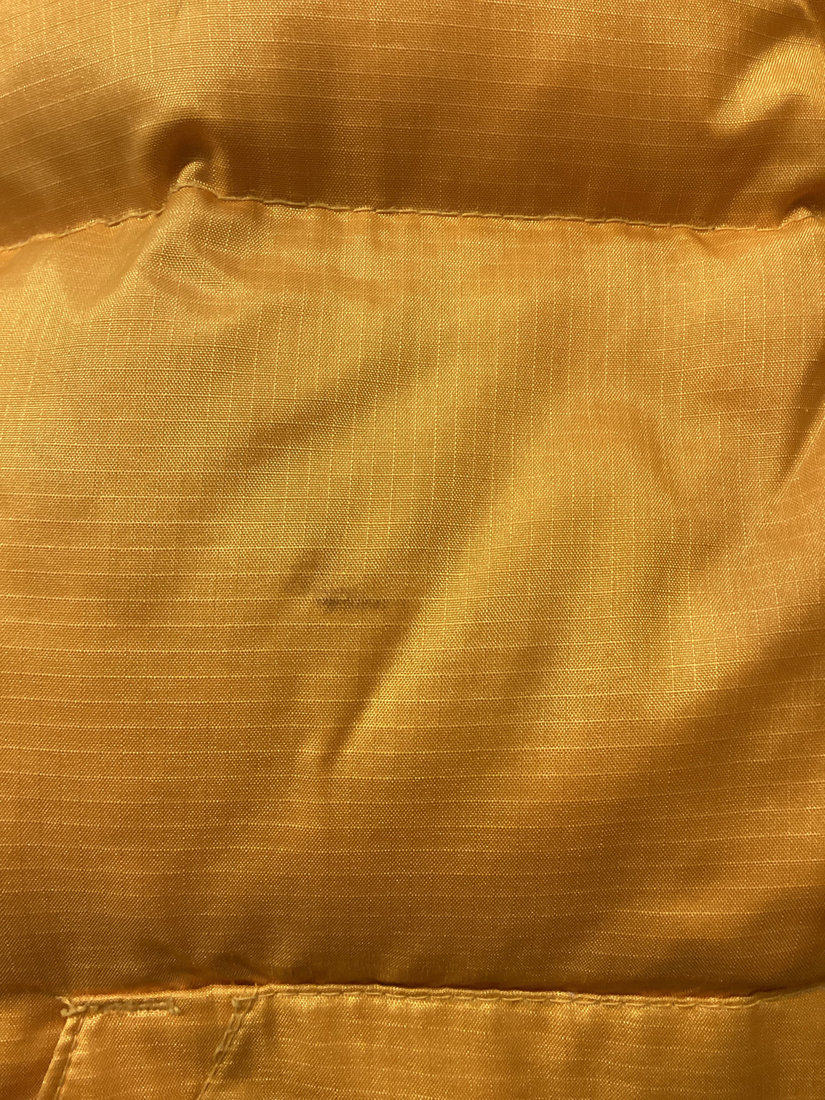 Vintage Polo Ralph Lauren yellow puffer jacket - m