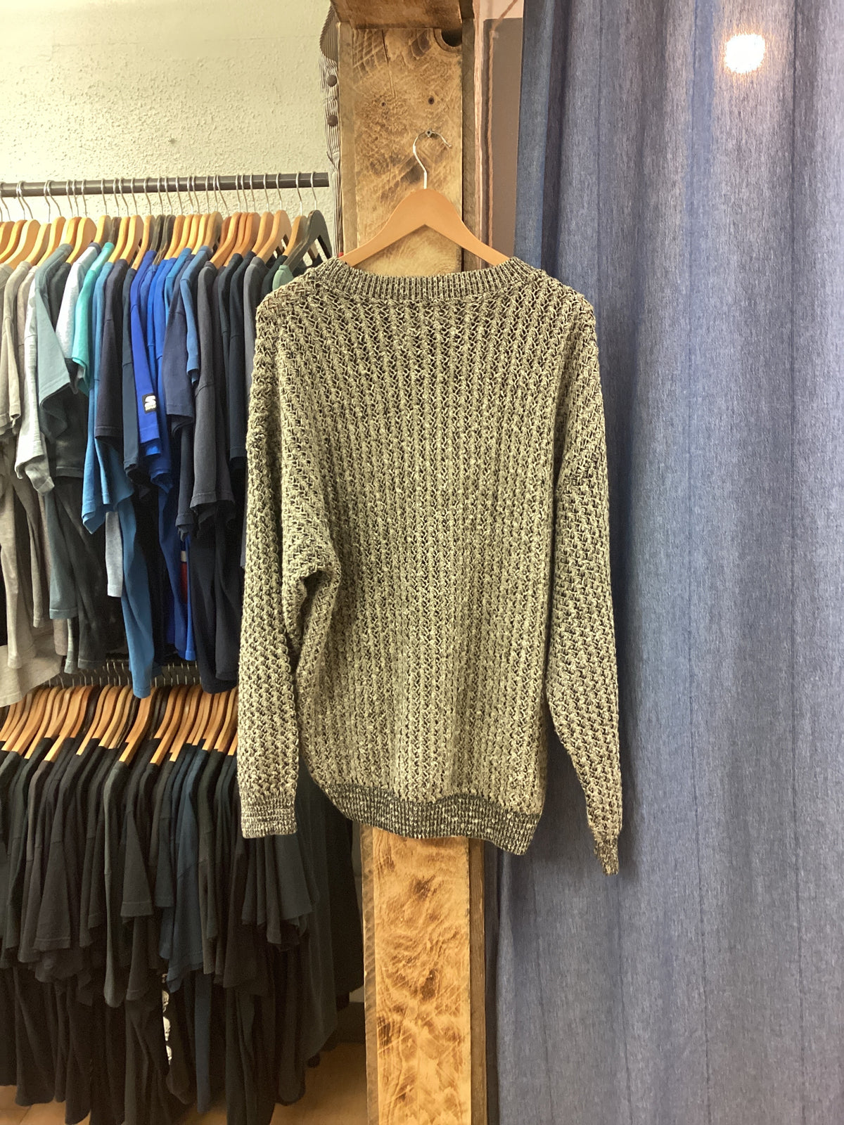 Vintage Tosani Olive Knit Sweater - L
