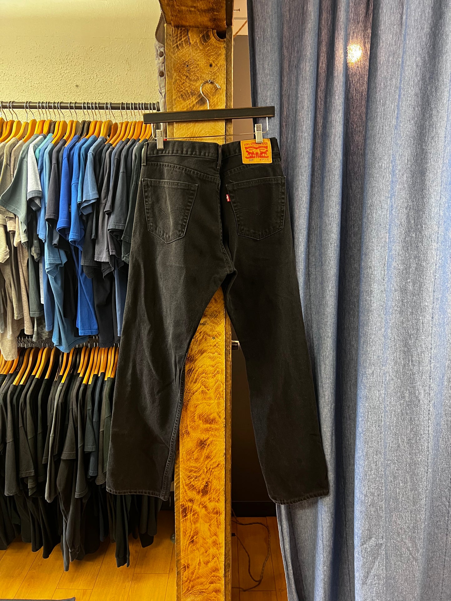 Vintage Levi Strauss black denim pants - 34x32