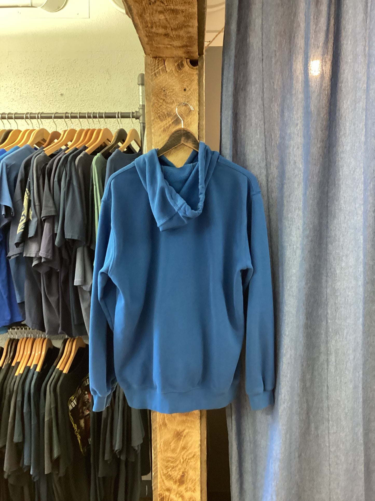 Vintage Carhartt Blue Graphic Pullover - L