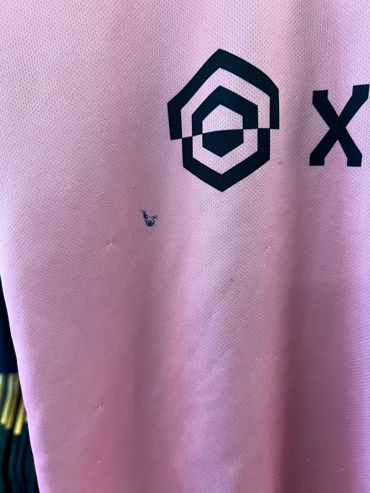 Messi Miami pink football jersey - s
