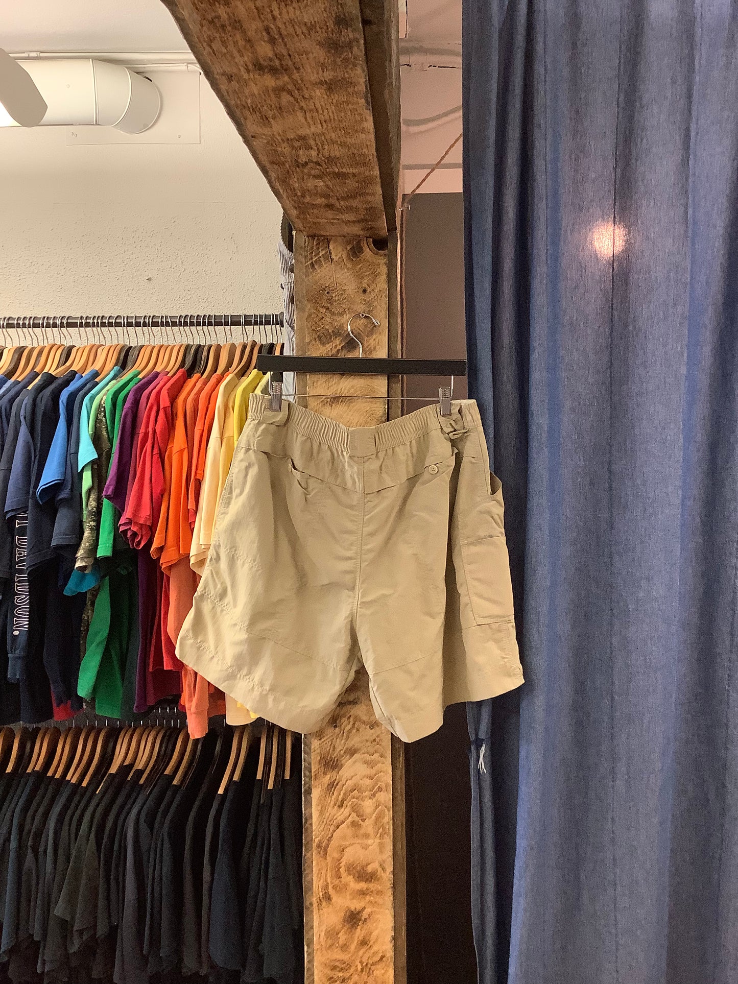 Vintage AFTCO Khaki Cargo Shorts - 38