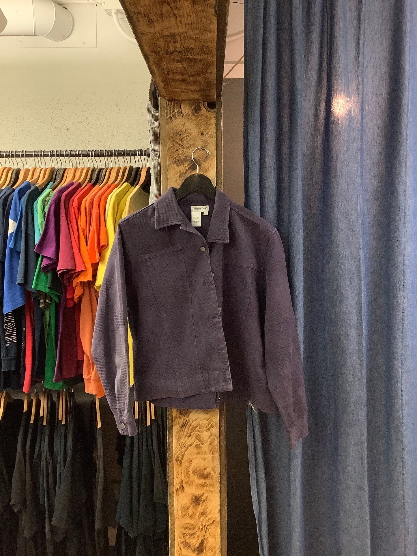 Vintage Coldwater Creek Purple Outerwear Jacket - XL