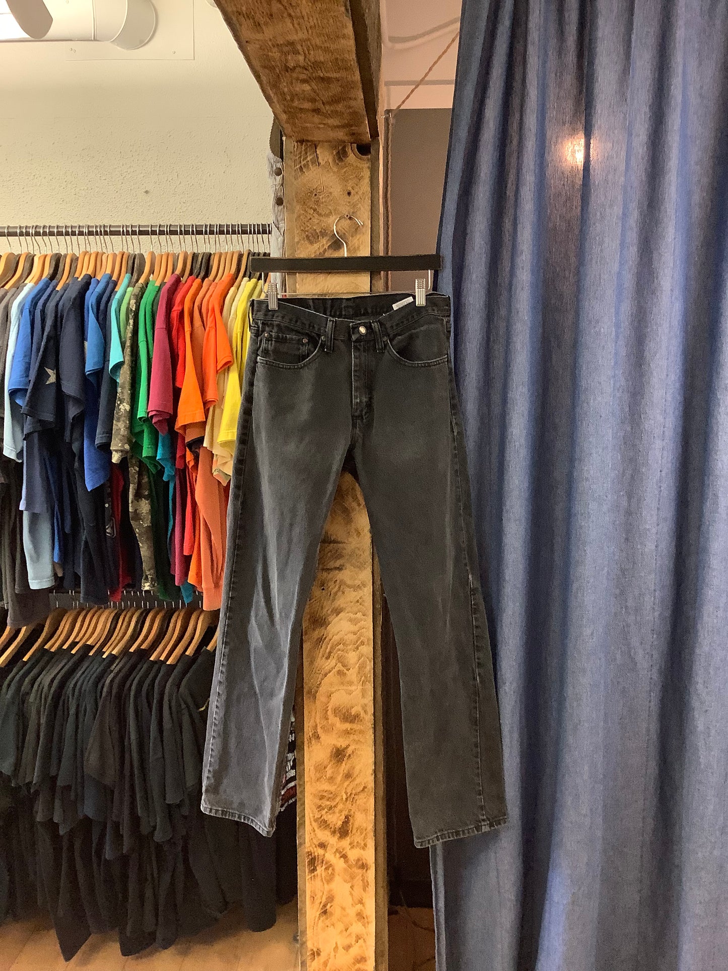 Vintage wrangler black denim pants - 30x32