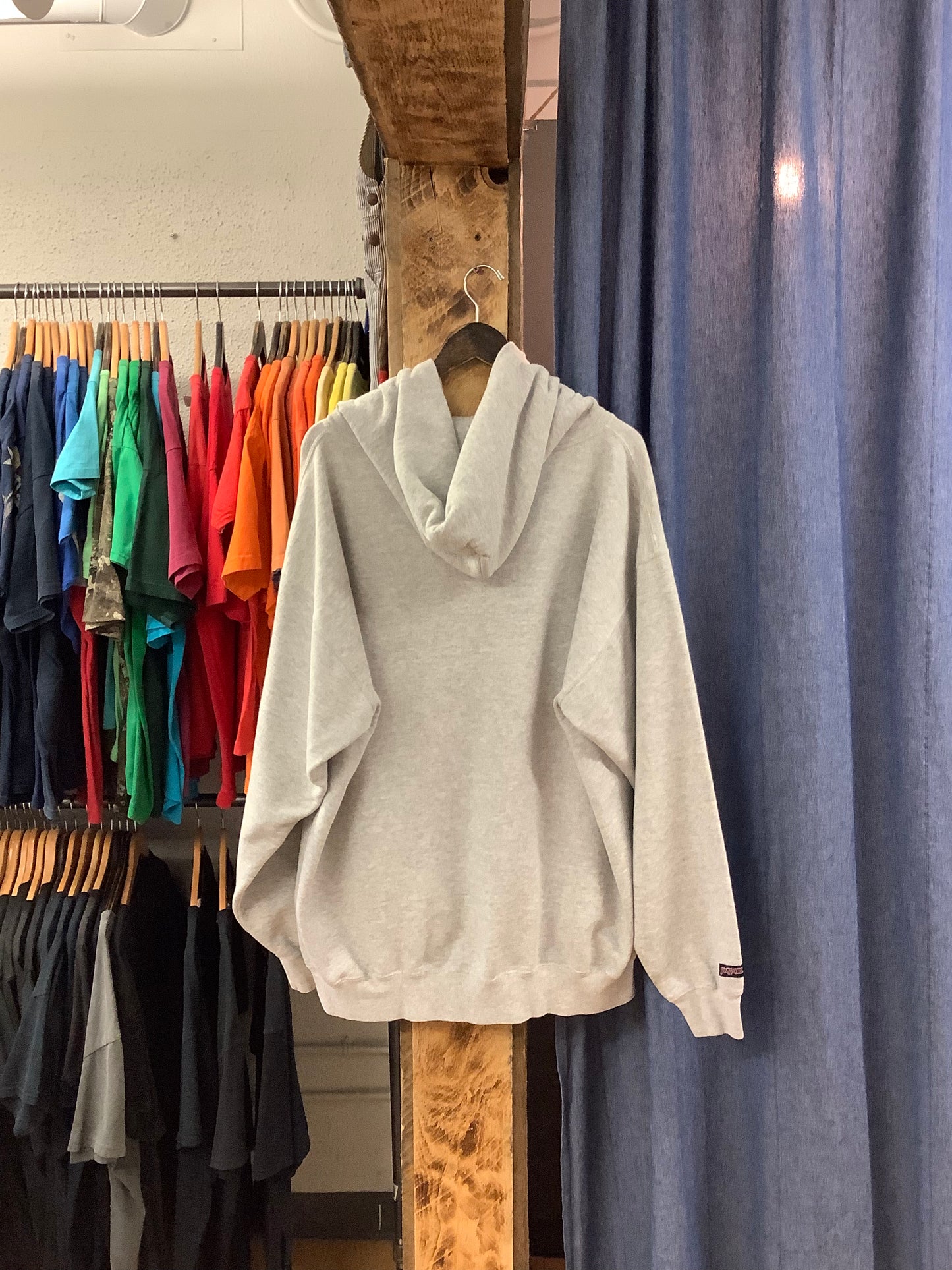 Vintage Mackinac grey hoodie - XXL