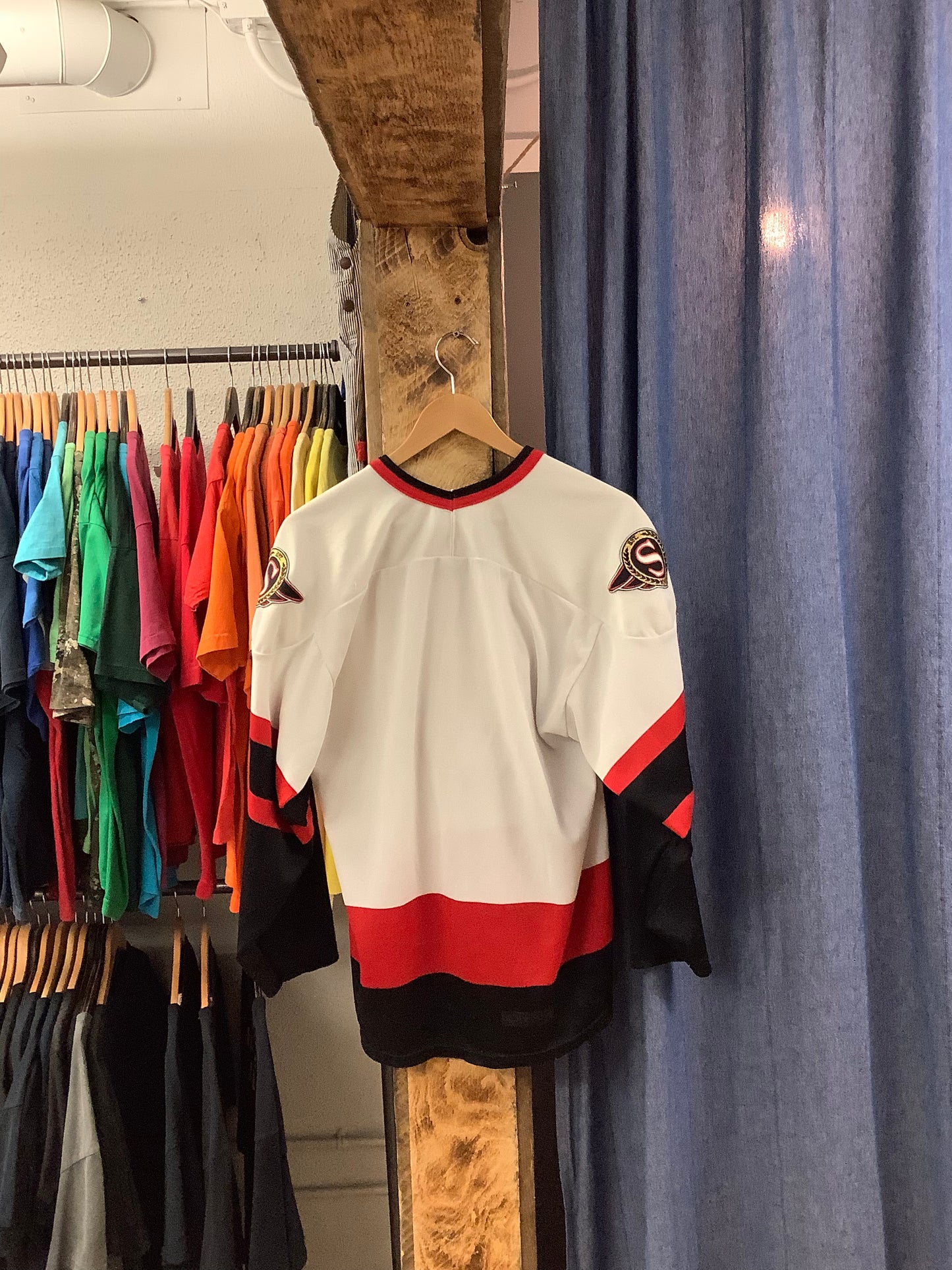 Vintage Ottawa senators white/red jersey - XL