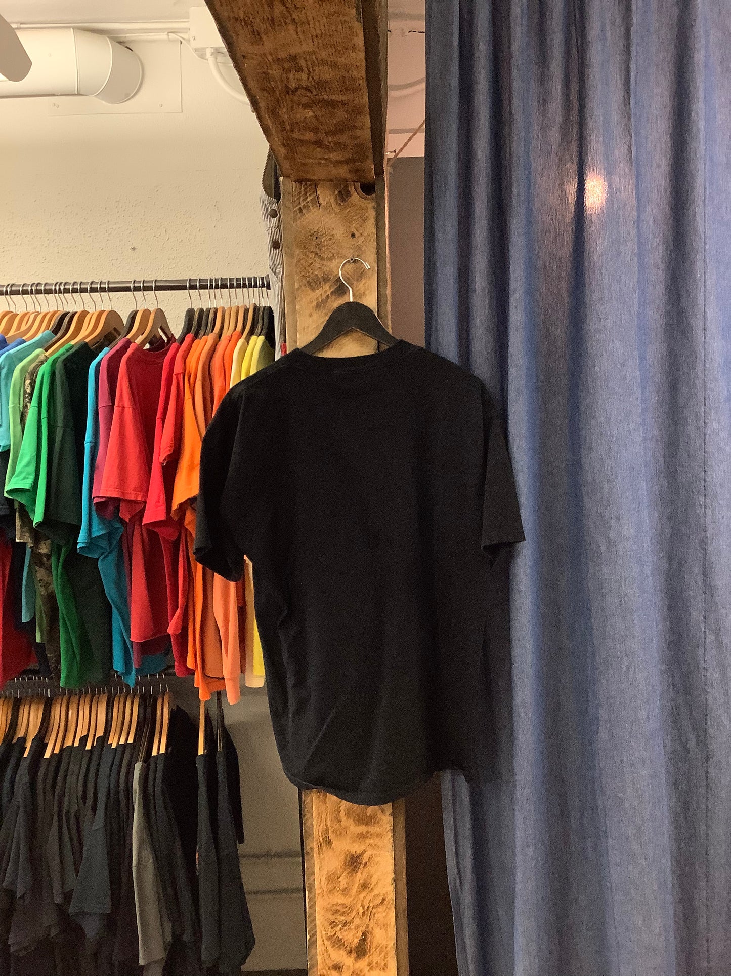 Vintage Monday night madness black graphic t-shirt - XL