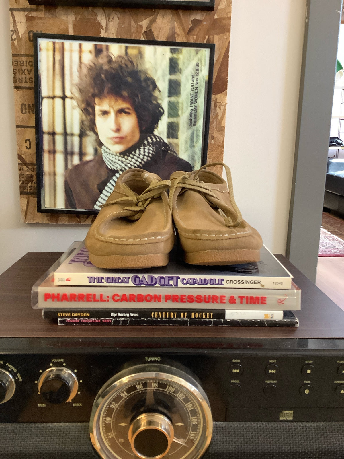 Vintage Clark’s Tan Suede Loafers - 12