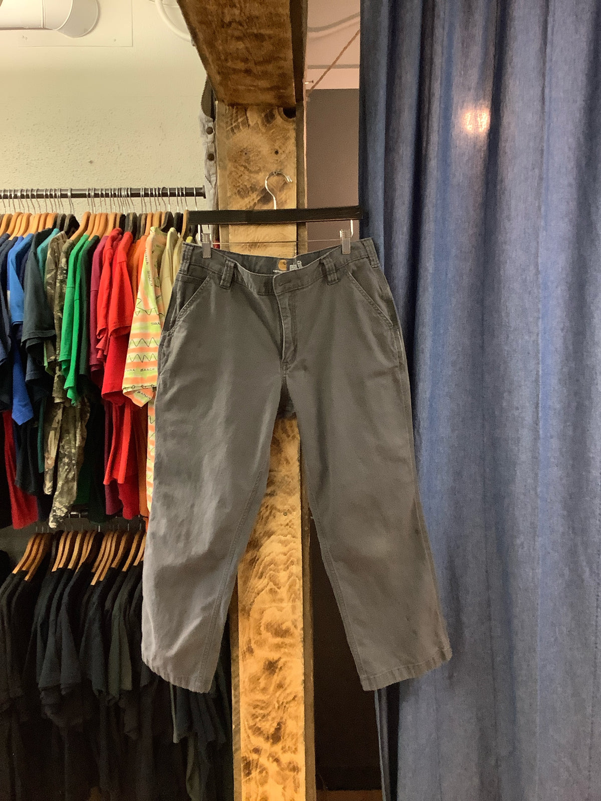 Vintage Carharrt Grey Casual Pants - 35x28