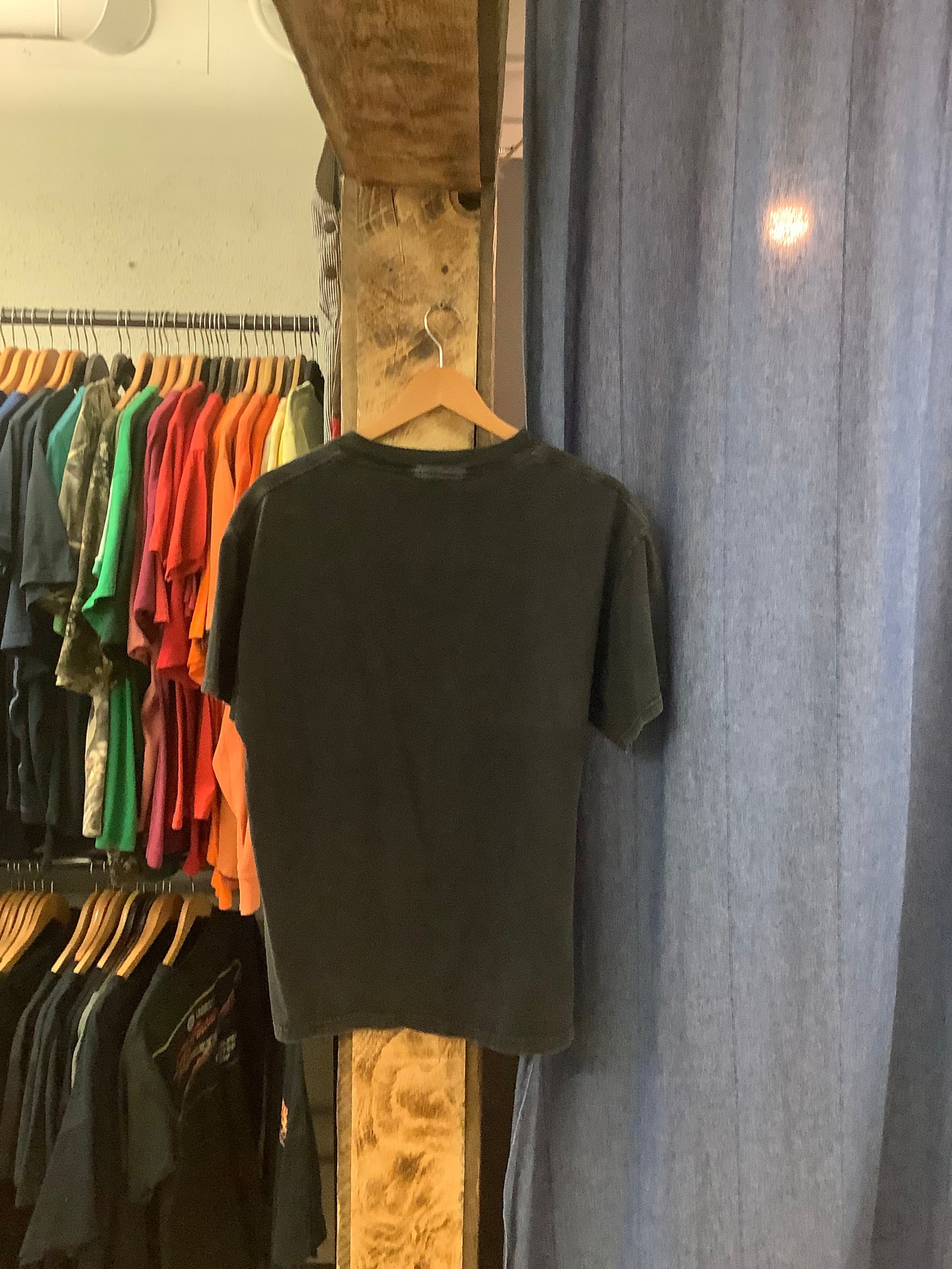 Vintage Thirdrail Black Graphic Devil Logo Men's T‑Shirt - m