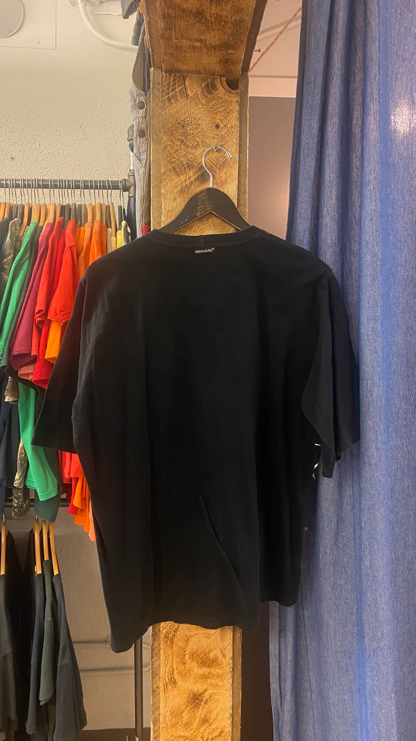 Vintage Jesus black graphic T-shirt - xl