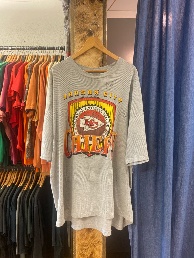 Vintage 1993 Kansas City Grey Graphic T-shirt - XXL