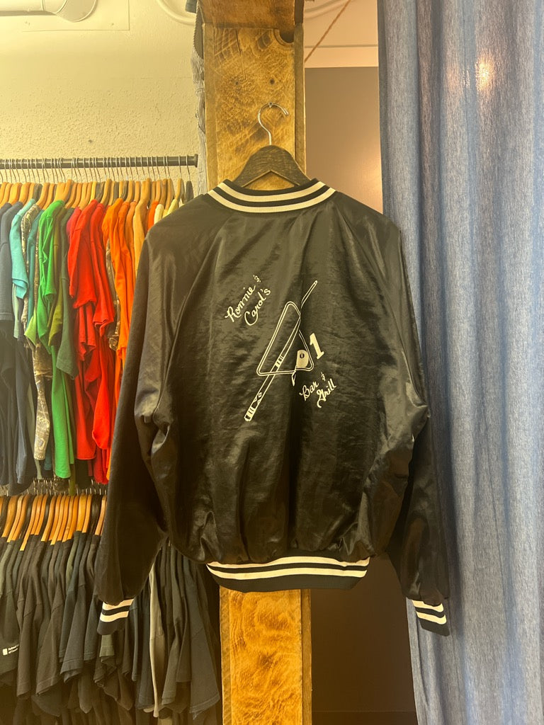 Vintage Barry Black Bomber Jacket - L
