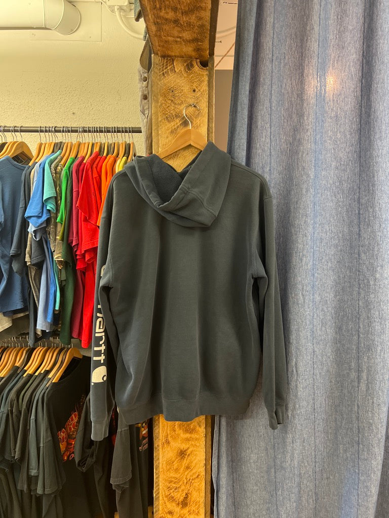 Vintage Carharrt navy hoodie - L