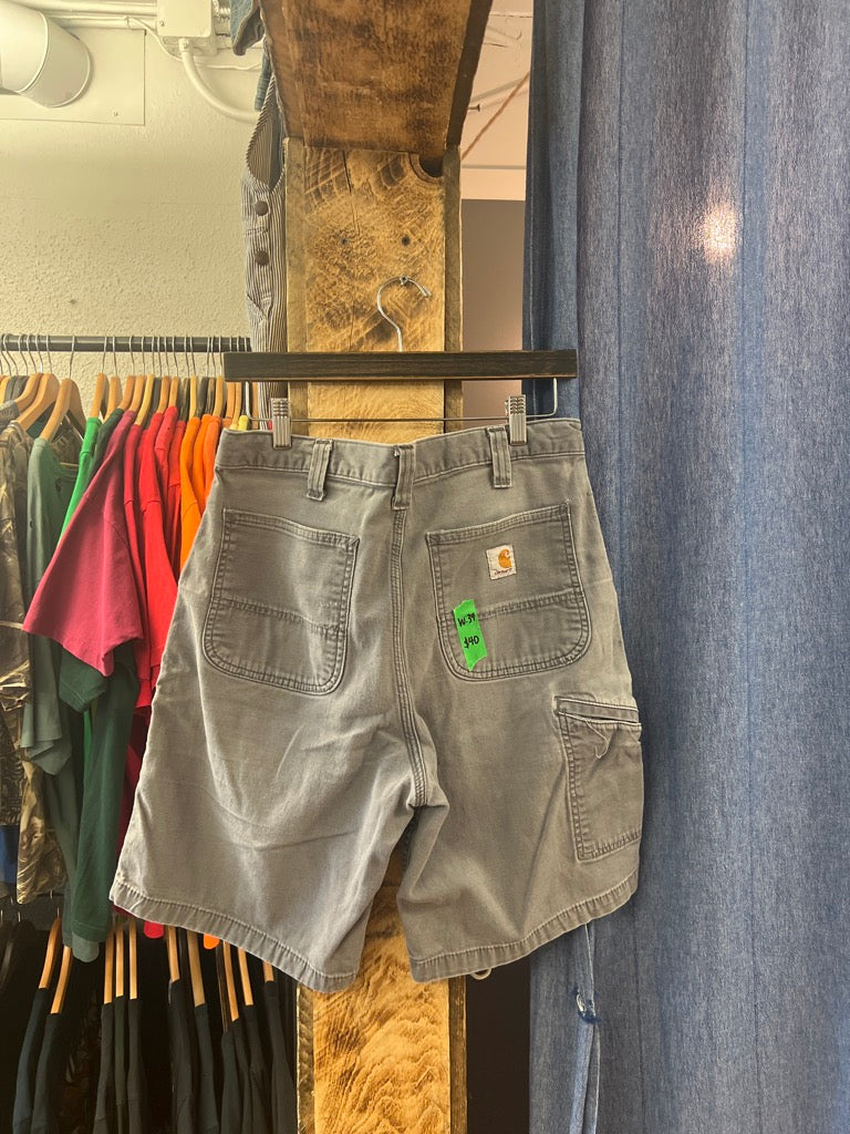 Vintage Carharrt Grey Shorts - 34