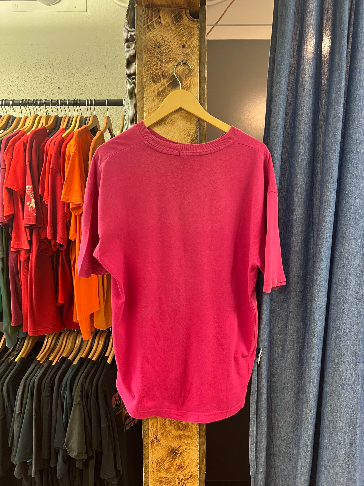 Vintage club Monaco pink T-shirt - L