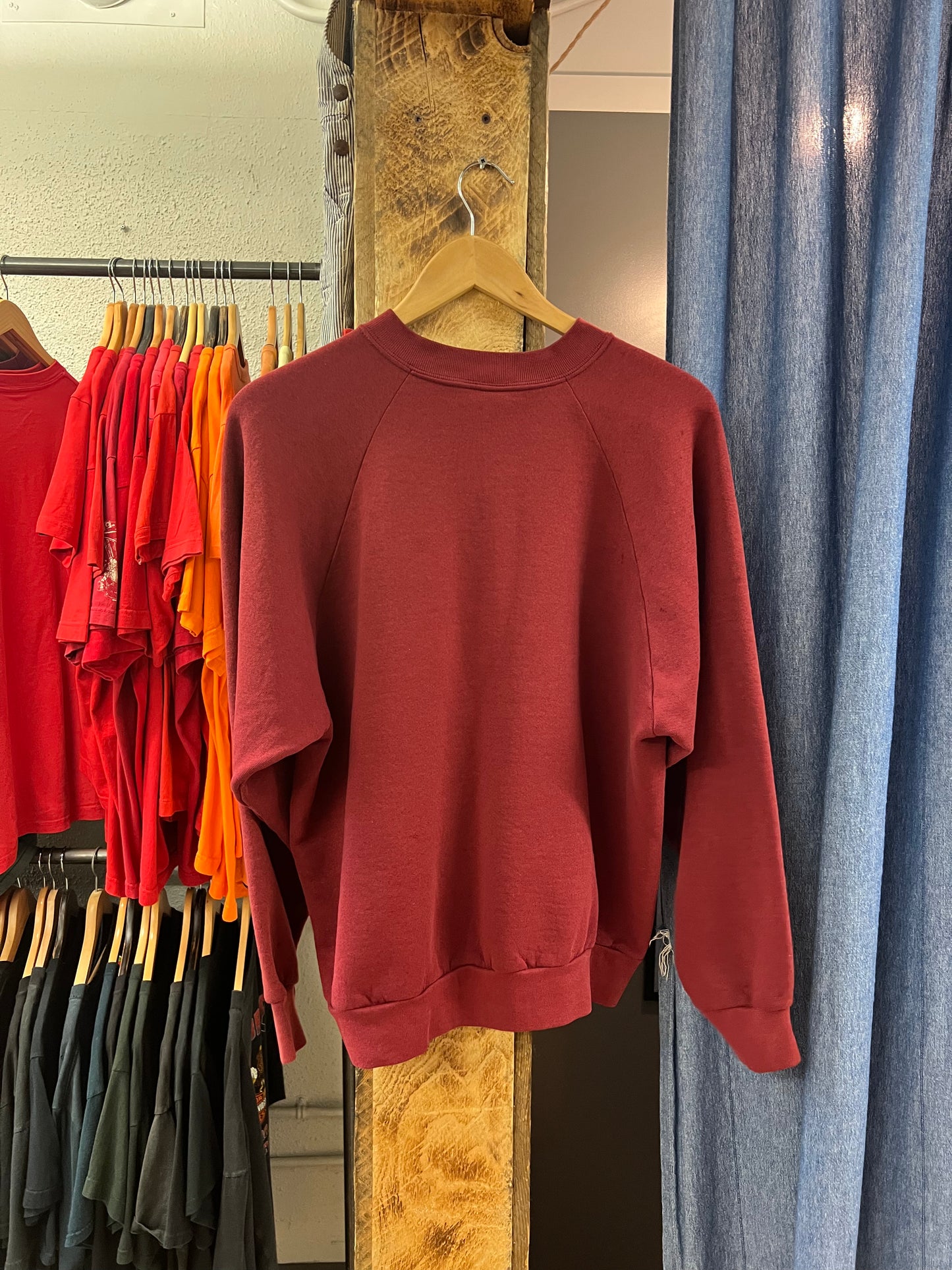 Vintage fruit of the loom red crewneck - XL
