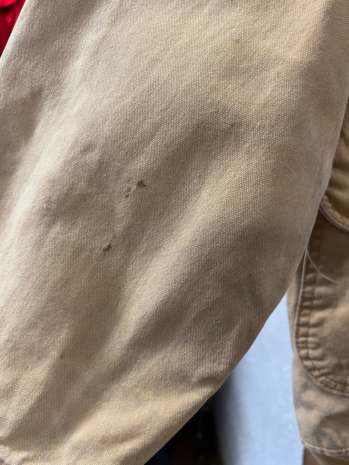 Vintage black sheep brown canvas work jacket - XL