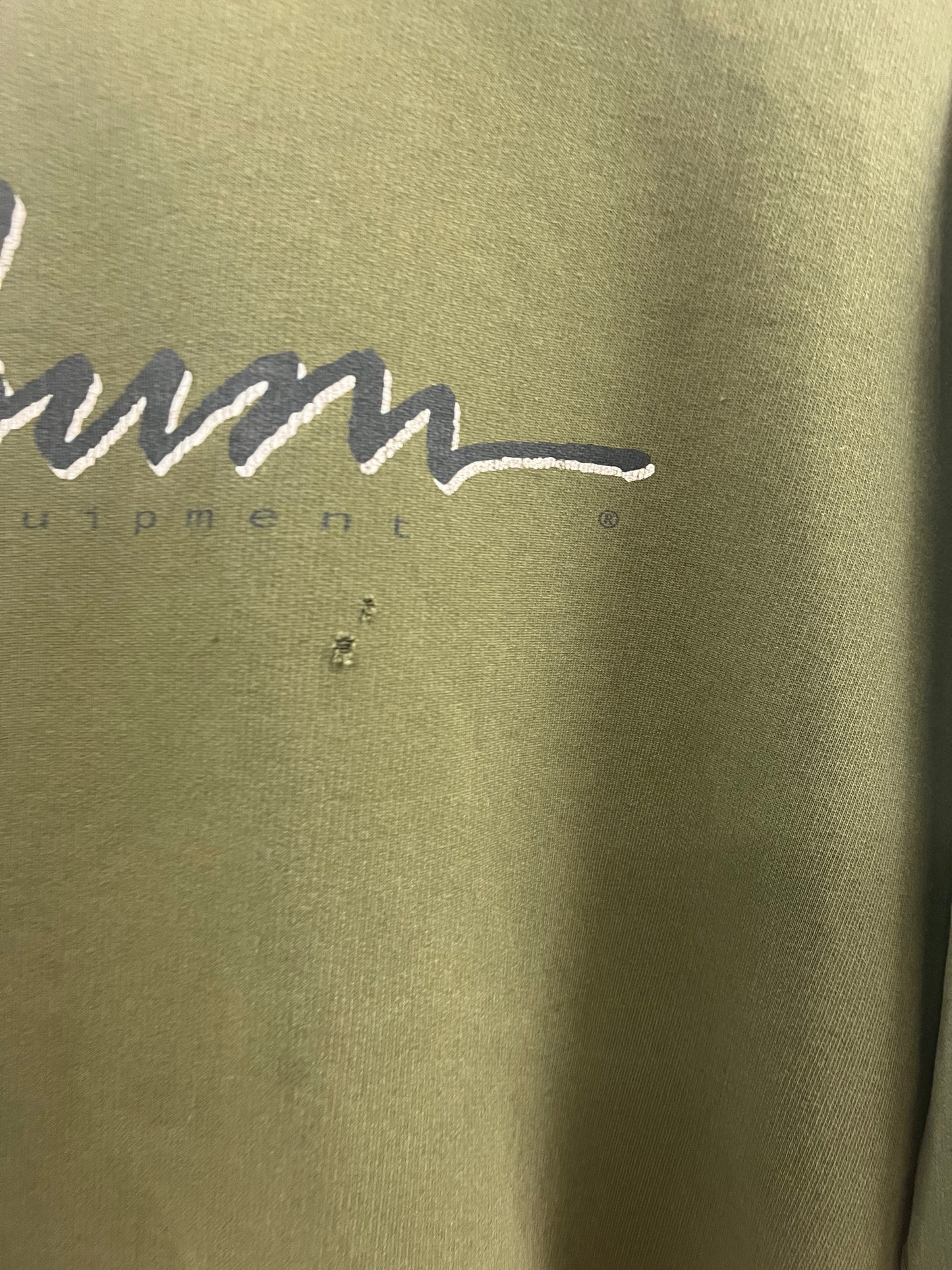 Vintage bum equipment Olive green Crewneck - XL