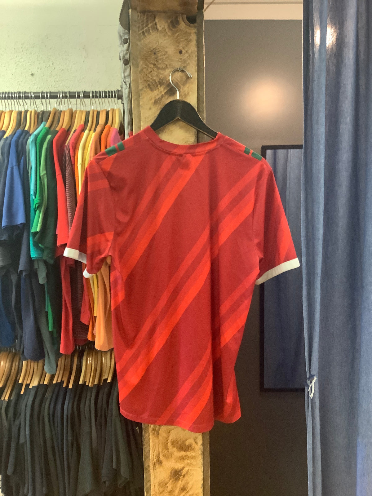 Portugal 2022 wc red soccer jersey - m