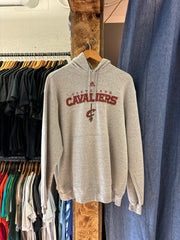 Vintage Adidas Cleveland Cavaliers Grey Hoodie - M