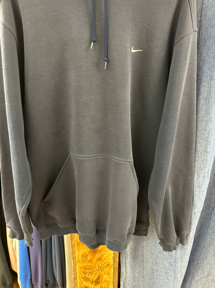 Vintage Nike Blue Hoodie - XL