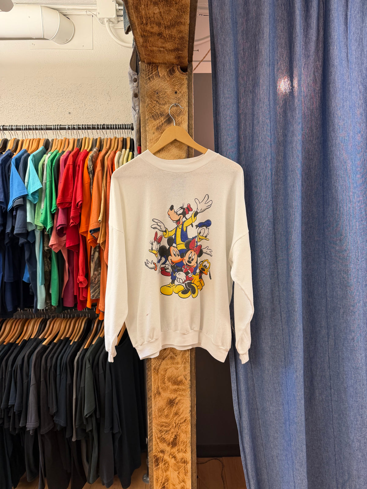 Vintage Disney graphic grey sweatshirt - L