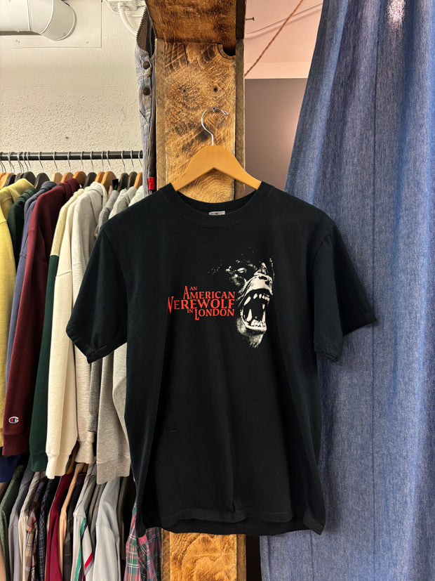 Vintage An American Werewolf In London Black T-Shirt - M