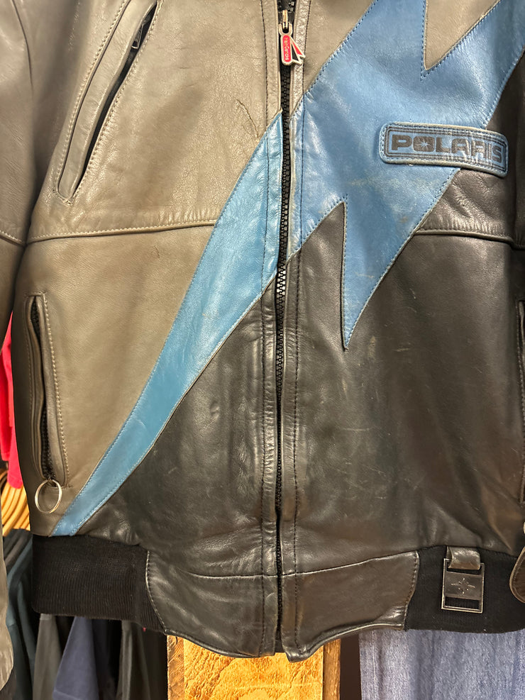 Vintage Polaris Heavy Grey/Black Jacket - M