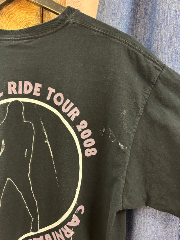Vintage Carrie Underwood Carnival Ride Tour 2008 Black T-Shirt - XL