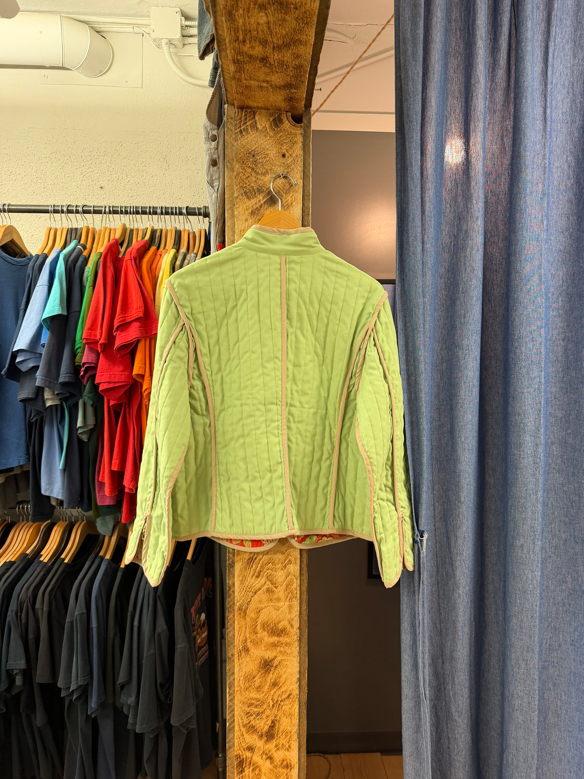 Vintage coldwater creek green zip up - L