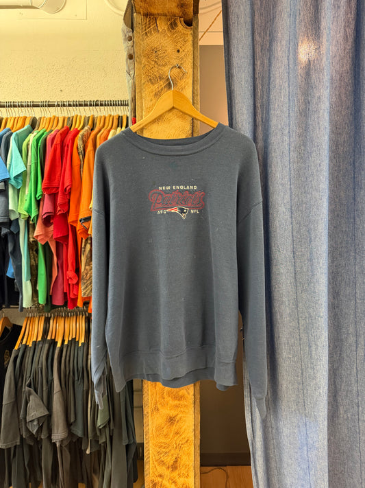 Vintage New England patriots navy sweatshirt - XL