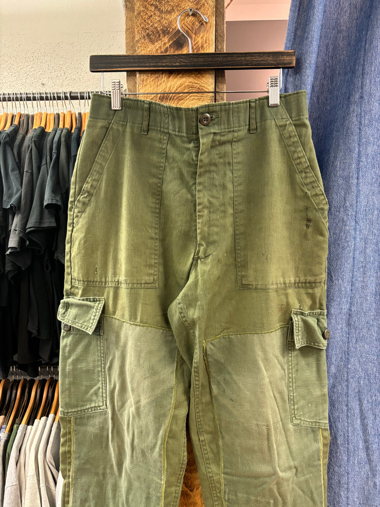 Vintage Military Green Pants - 32