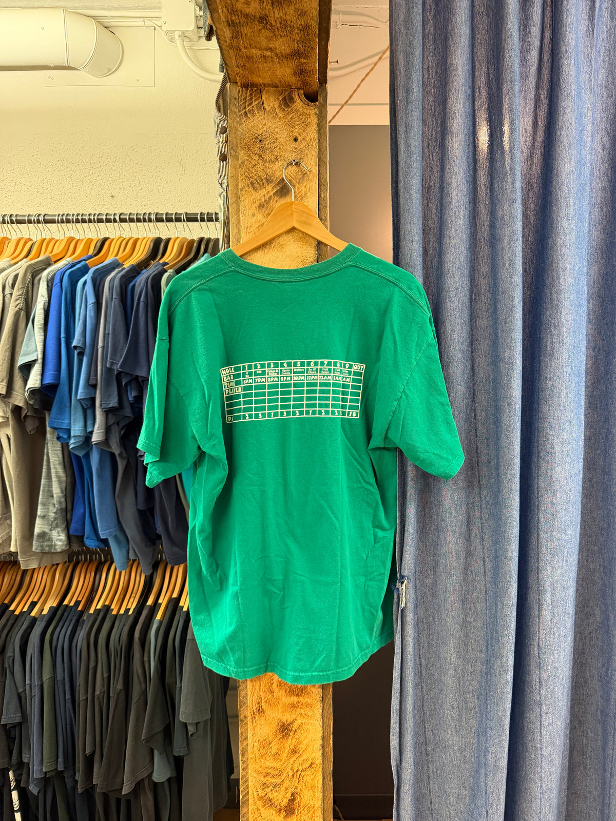 Vintage bar golf graphic t-shirt - XL