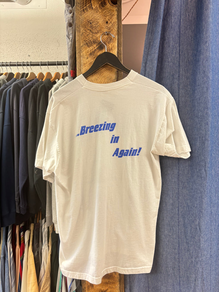 Vintage Superclubs “Breezing It Again” White T-shirt - XL