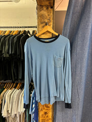 Vintage Stanfield’s Light Blue Blank Longsleeve T-Shirt - L