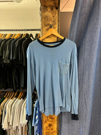 Vintage Stanfield’s Light Blue Blank Longsleeve T-Shirt - L