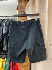 Vintage Black Cargo Shorts - 30