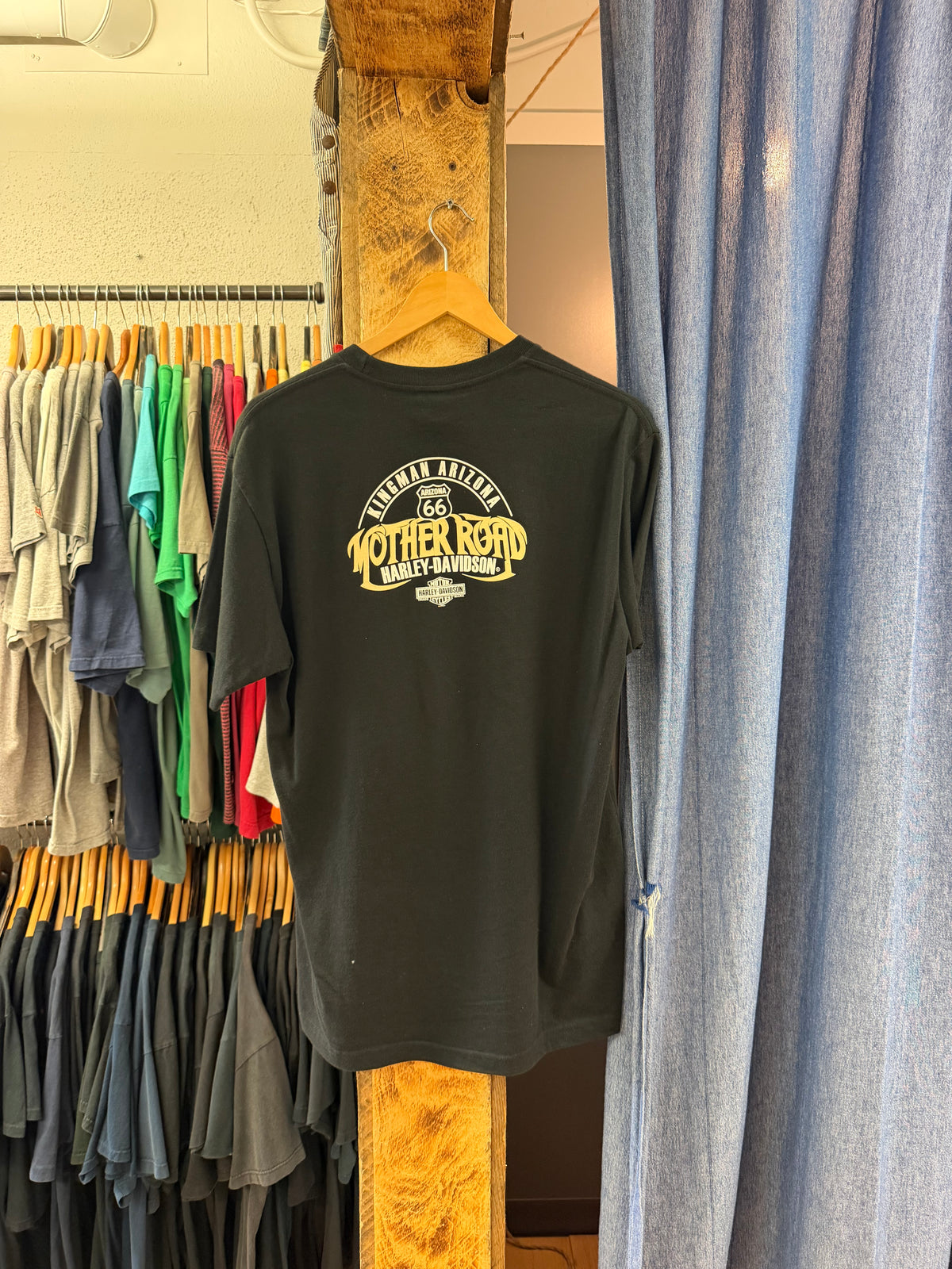 Vintage Harley Davidson eagle graphic t-shirt - L